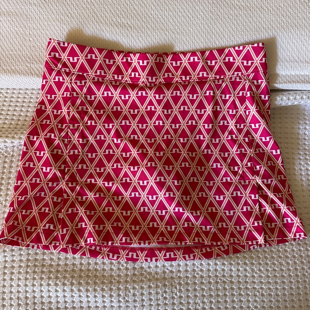 J.Lindeberg Pink Geometric Women's Skirt